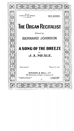 Meale - A Song of the Breeze - Score
