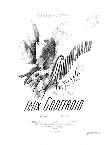 Godefroid - Air montagnard - Score