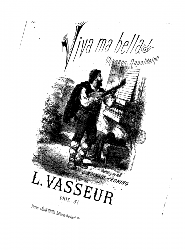 Vasseur - Viva ma bella! - Score