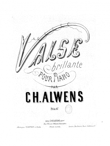 Alwens - Valse brillante - Score