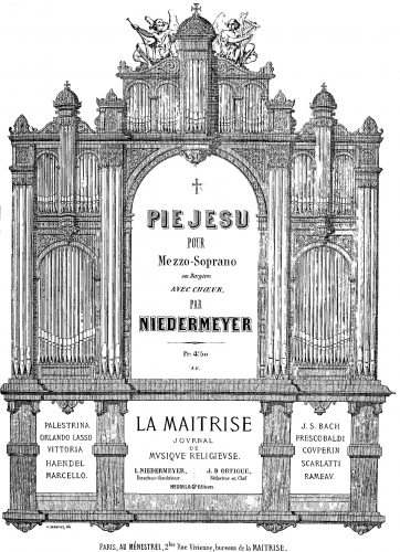 Niedermeyer - Pie Jesu - Score