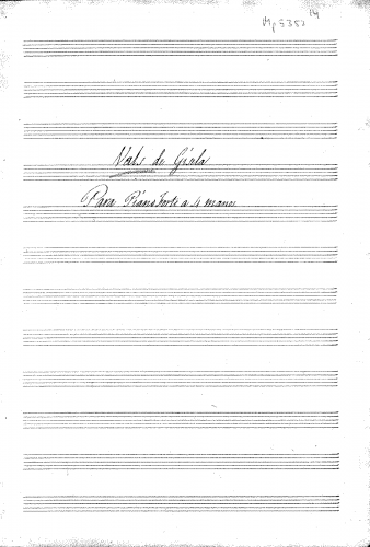 Adam - Giselle - Act I: Giselle's Waltz For Piano 4 Hands - Score