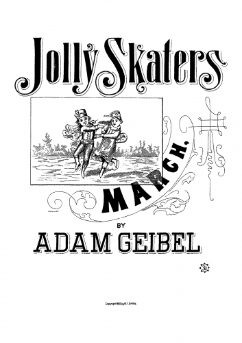 Geibel - Jolly Skaters March - Score
