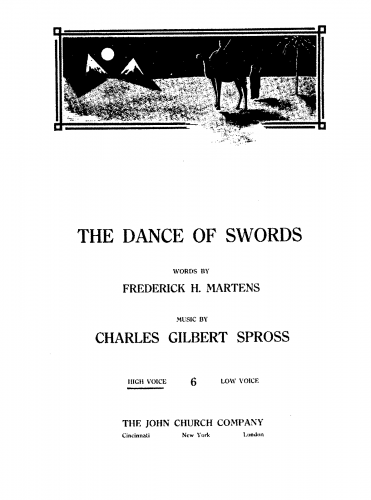 Spross - The Dance of Swords - Score