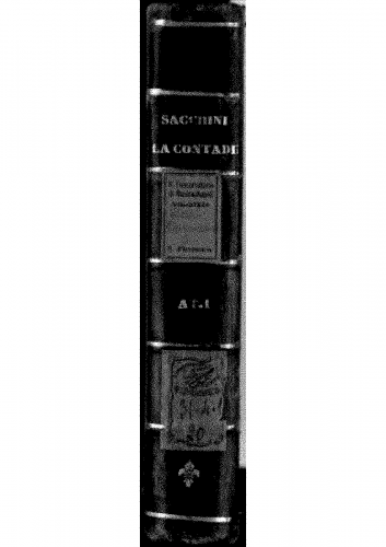 Sacchini - La contadina in corte - Score