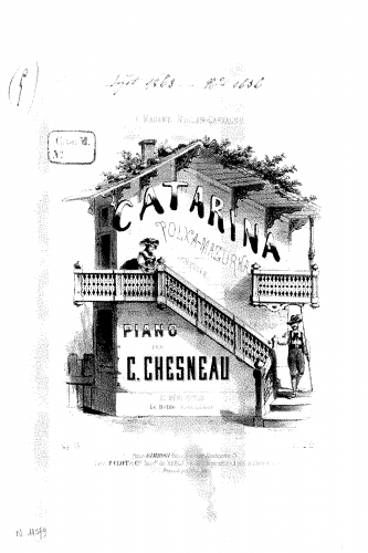 Chesneau - Catarina, op.14 - Score