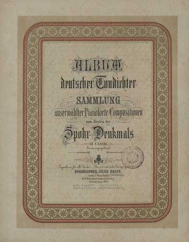 Lachner - Praeludium in A minor - Score