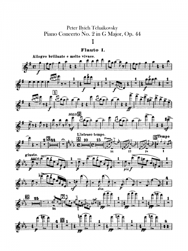 Tchaikovsky - Piano Concerto No. 2, Op. 44