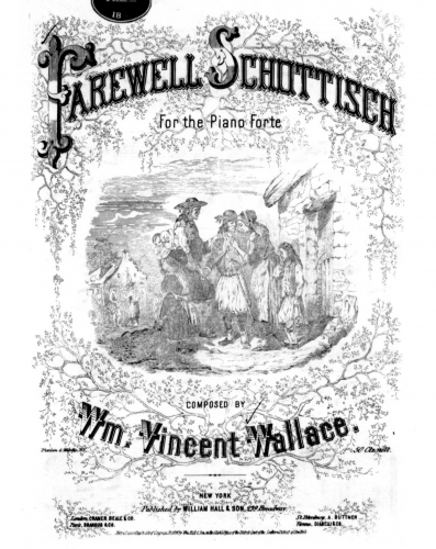 Wallace - Farewell Schottisch - Piano Score - Score
