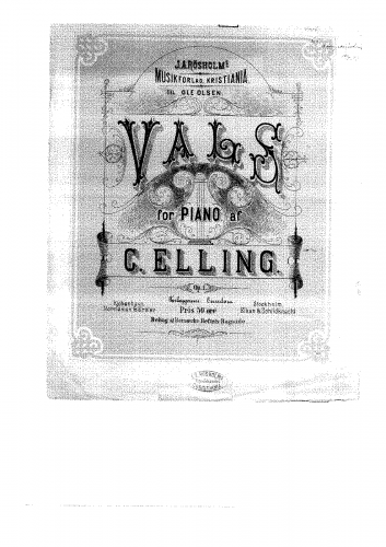 Elling - Vals - Score
