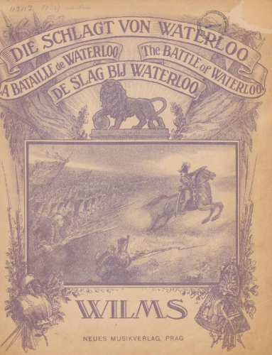 Wilms - The Battle of Waterloo - Score