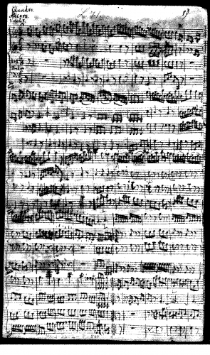 Reichard - Quartet in C major - Score