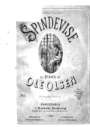 Olsen - Spindevise, Op. 1 - Compete score