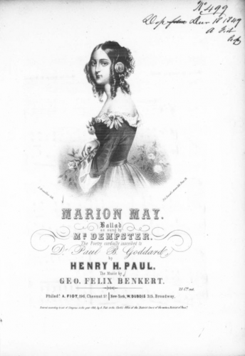 Benkert - Marion May - Score