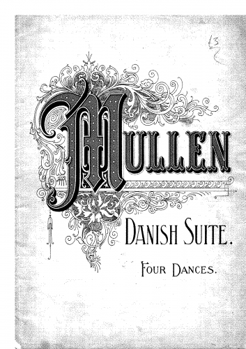Mullen - 4 Danish dances - Score