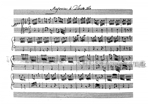 Anonymous - Recorder Sonata in C major - Score