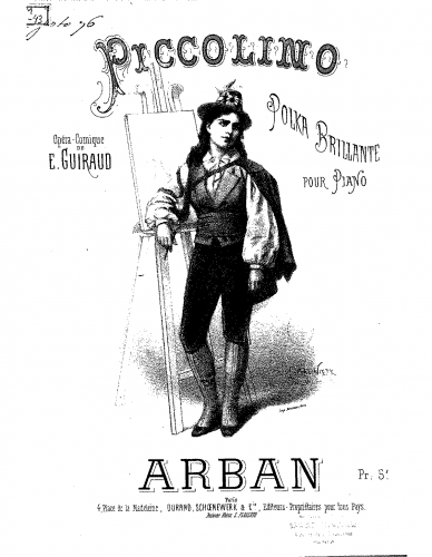 Arban - Polka brillante sur 'Piccolino' - Score