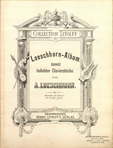 Loeschhorn - Loeschhorn-Album - Score