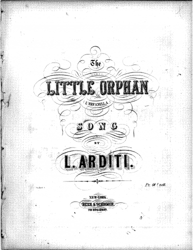 Arditi - L'orfanella - Score