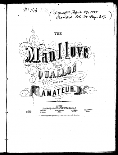 Anonymous - The Man I Love - Score