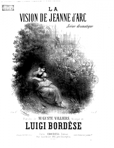 Bordèse - La vision de Jeanne d'Arc - Score