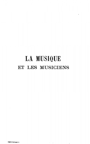 Lavignac - La musique et les musiciens - Books - Complete Book