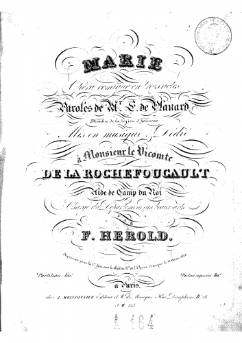 Hérold - Marie / Almédon, ou le monde renversé - Overture