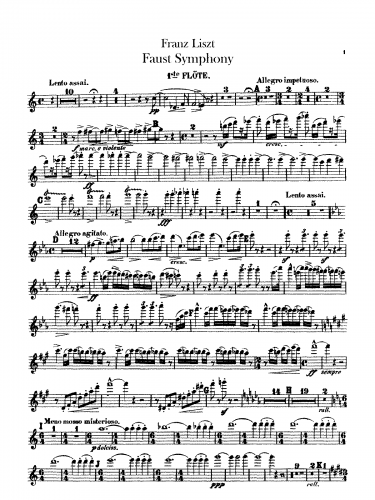 Liszt - Eine Faust Symphonie (in drei Charakterbildern)