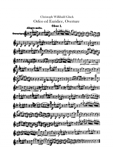 Gluck - Orfeo ed Euridice - Overture