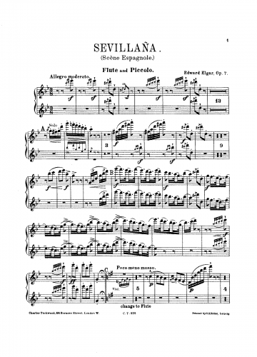 Elgar - Scène Espagnole