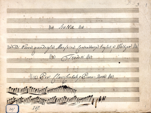 Favier - 30 Dances for Harpsichord - Score