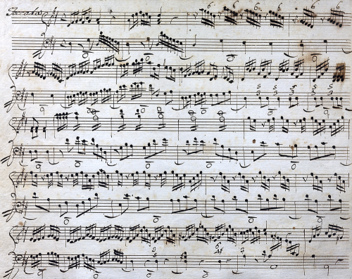 Valenti - Sonate da Organo - Score