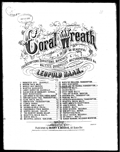 Barker - Where are the friends of my youth - For Piano solo (Haak) - Score