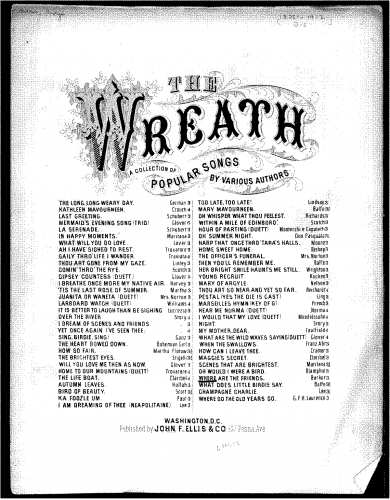 Barker - Where are the friends of my youth - Score