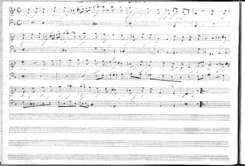 Gerson - Lied in Scala von D bis b und wieder zurück - Score