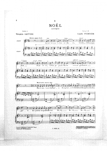 Fournier - Noël - Score