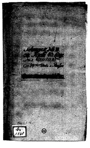 Lotti - Bella Dea che in ciel risplendi - Score