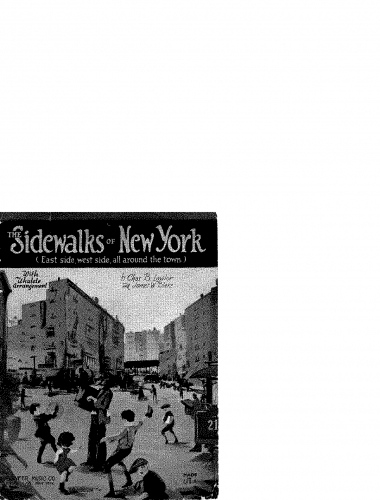 Lawlor - The Sidewalks of New York - Score