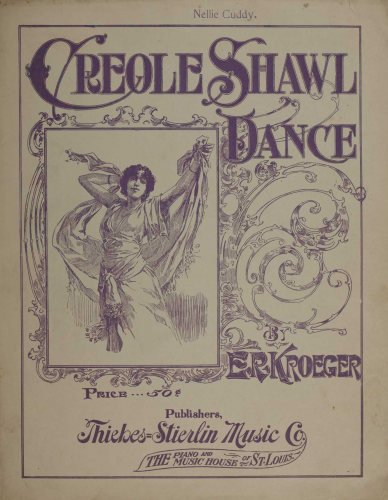 Kroeger - Creole Shawl Dance - Score
