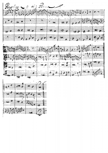 Bruna - Pange lingua - Organ Scores - Score