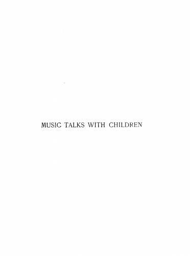 Tapper - Music Talks with Children - Complete Book