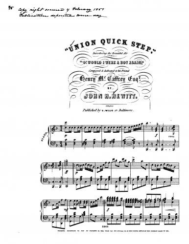 Hewitt - Union Quick Step - Score