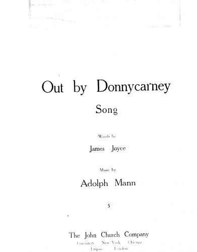Mann - Out by Donnycarney - Score