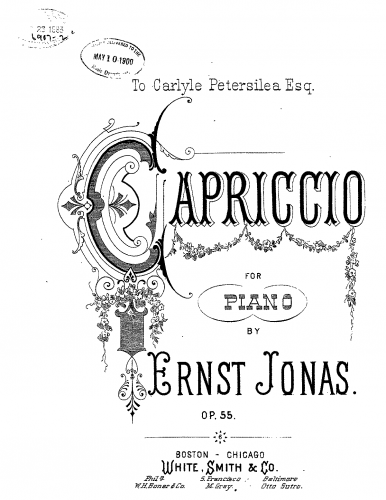Jonas - Capriccio - Score