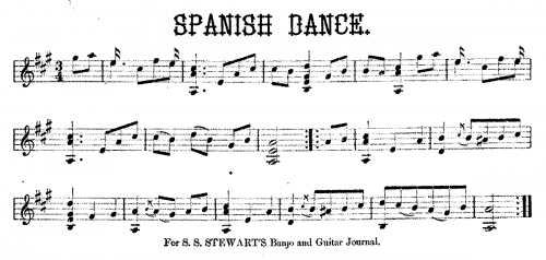 Stewart - Spanish Dance - Score