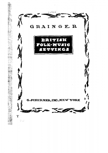 Grainger - Molly on the Shore - For Piano solo (Grainger) - Score