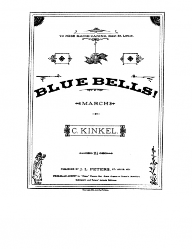 Kinkel - Blue Bells March - Score