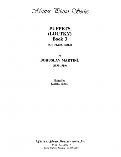 Martin? - Puppets - Book III, H.92