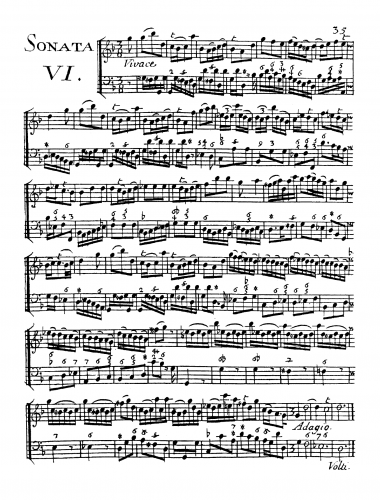 Chédeville - Il pastor fido - Sonata No. 6