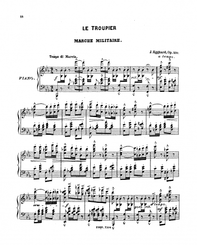 Egghard - Le troupier - Score
